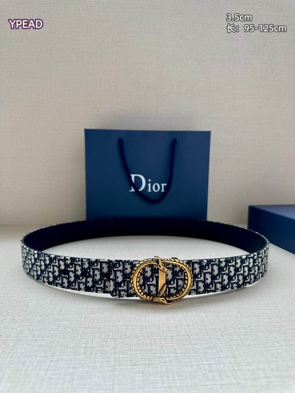 Dior belt 35mmX95-125cm 8L72